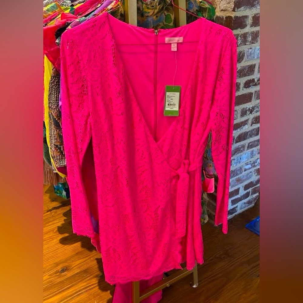 New with tags tiki lace wrap romper xl